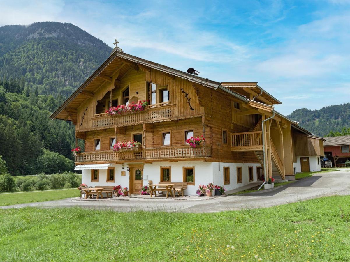 Vakantieboerderij Bauernhof Unterstegen Söll